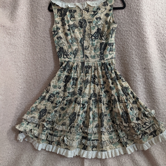 Spin Doctor Dress Steampunk Tea Time - Picture 3 of 5